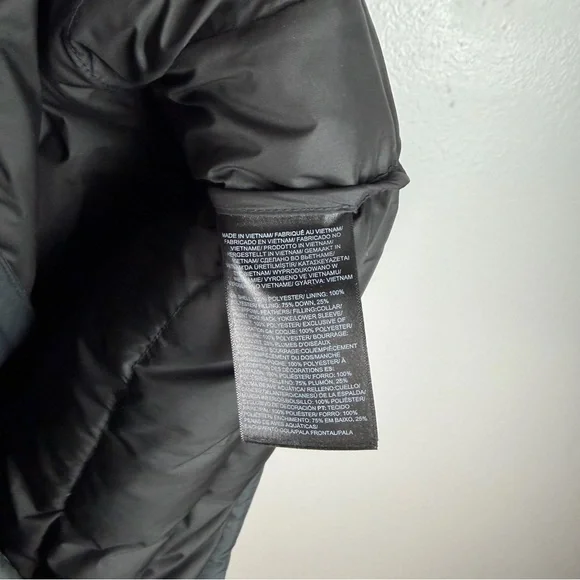 The North Face Men's Small Black Aconcagua 2 Jacket 550 Down Puffer Winter Coat - Picture 6 of 9